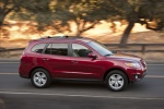2011 Hyundai Santa Fe Limited AWD in Venetian Red - Driving Front Right Three-quarter View